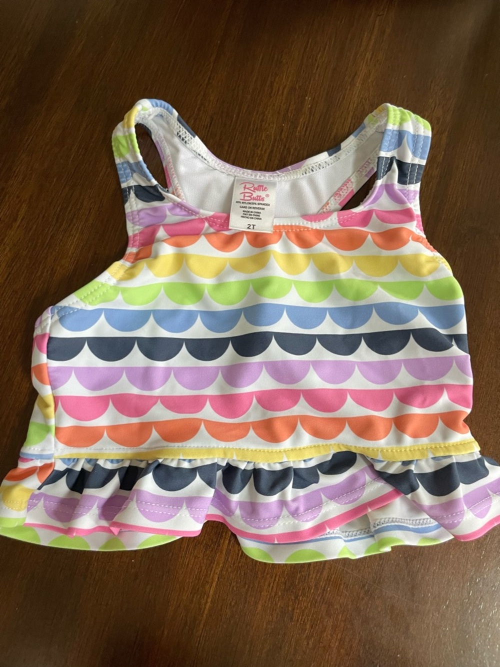 Ruffle Butts Swim Top
